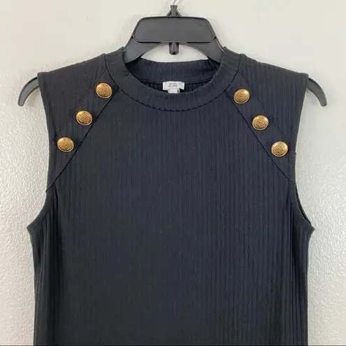 River Island Sleeveless Knit Midi Dress Black 8