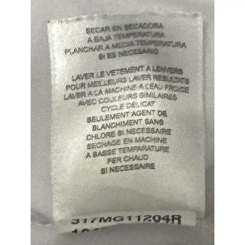 Anne Klein White Dressy Tank Top Size S