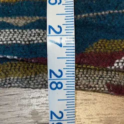 Stoic Aztec Western Print Shirt Jacket Shacket Women's Size XLarge Brown