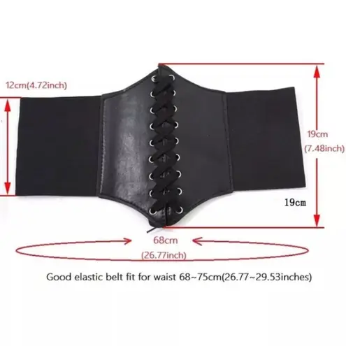 Corset Belt Red New
