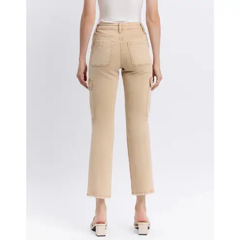 Vervet  Instructive - High Rise Relaxed Straight Cargo Jeans Size 27