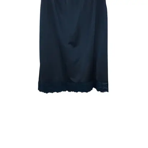 Vintage Lorraine Half Slip Womans Tall Med Used Dark Blue Size undefined