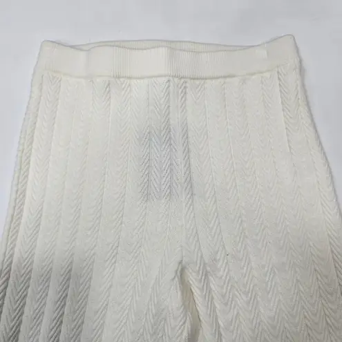 Michael Costello & REVOLVE Amaran Knit Pants in Ivory XS - Image 7