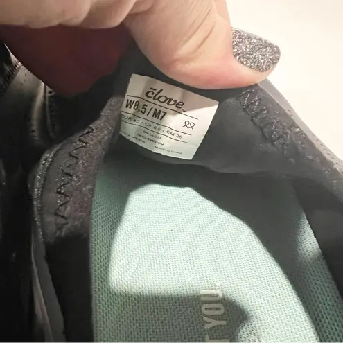 NEW Clove Classic Night shift Sneakers Nursing Black Blue Size M 7 W 8.5