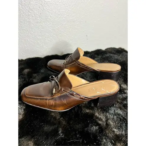 Ralph Lauren Lauren  Rosemary Shoes Women’s Size 8.5 E Brown Slip On