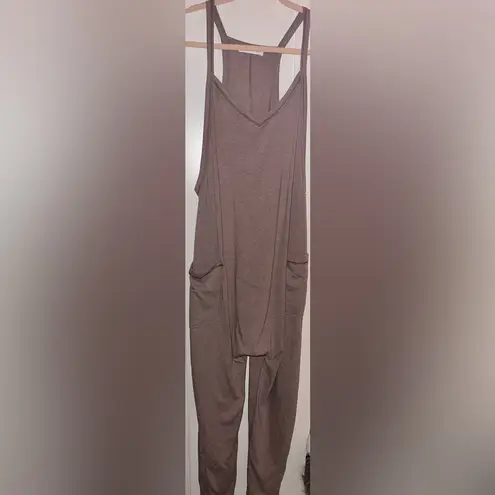 NEW Ces Femme Weekender Jumpsuit In Mocha Brown Size M