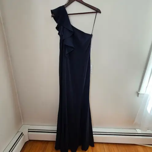 Jay Godfrey Osgood Gown Navy Blue One