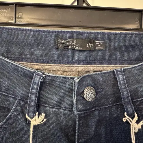 prAna Blue Boot Cut Jeans Classic Indigo Denim