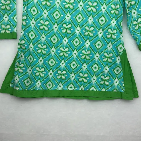 All For Color Cover up V-Neck 3/4 Sleeves Kimono/Cardigan/Tunic Sz Small