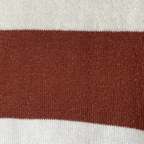 By Together 5/$25  Striped Pullover in Brown/White