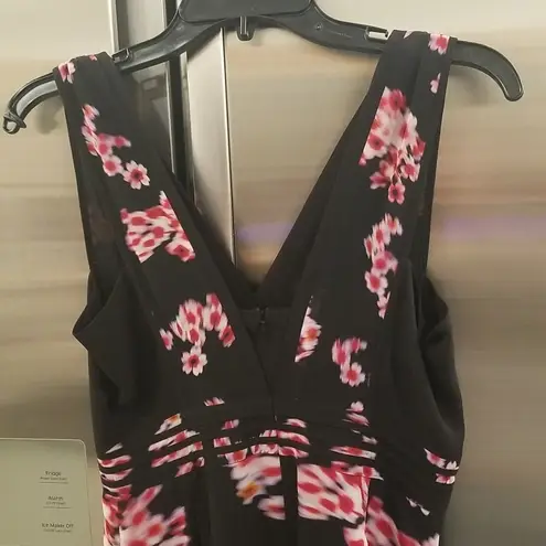 ALLSAINTS ππ Marcella Jasmine Dress ~ Jasmine Black Absract Moody Floral 6 NWT