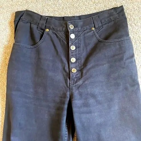 LawMan Vintage Western Black Button Fly Jeans