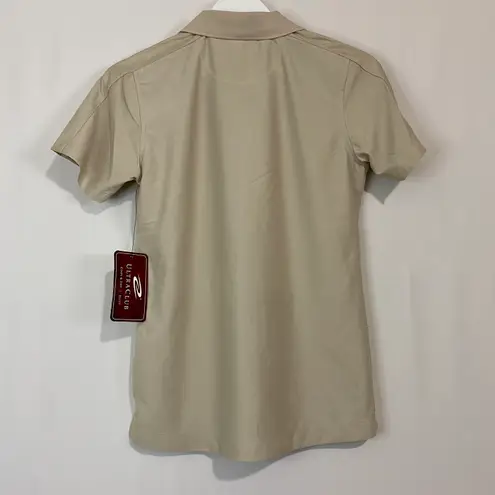 Polo Ultra Club Women’s Cool & Dry Elite Short Sleeve Light Tan Size XS NWT