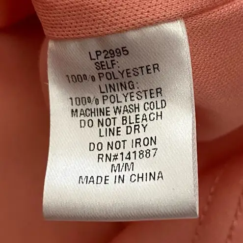 PANTS STORE Pink Pleated Flowy Relaxed Dress Shorts Size Medium Lined