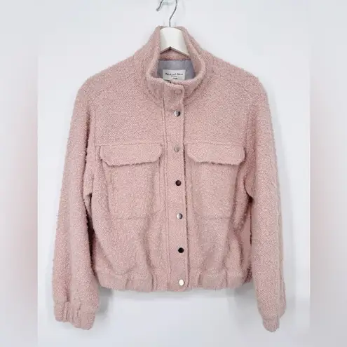 Michael Stars Leti Jacket In Rose XS