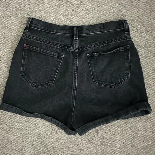 BDG  by Urban Outfitters Black Denim Mom High-Rise Shorts Size 31