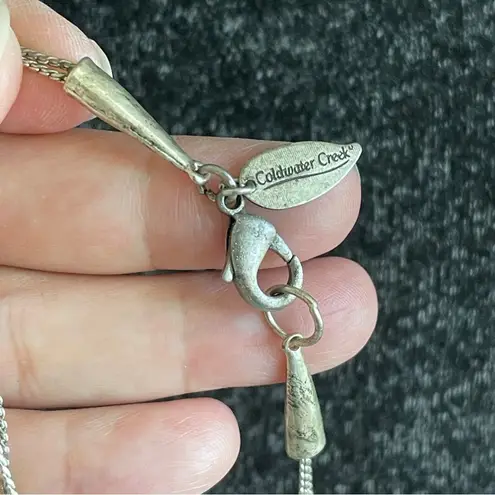 Coldwater Creek Pink and Orange Beaded Necklace