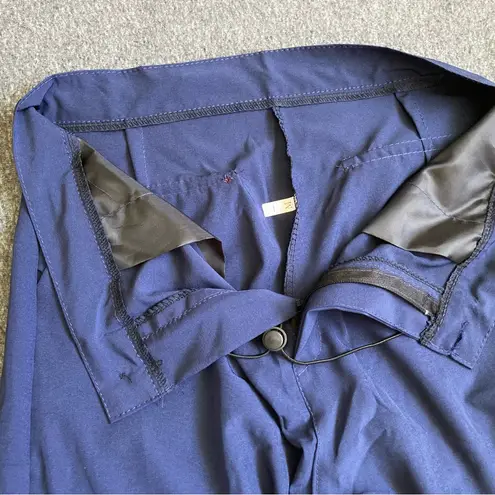 Y2K Cargo Pants M + Blue Crop Top XS/S + Cream Brown Bag – 3pc Outfit Set