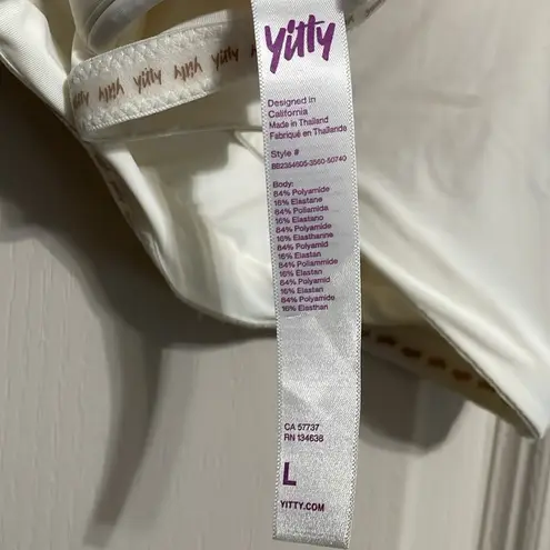 YITTY 💖 Smoothed Reality Plunge Bra in On My Ivories