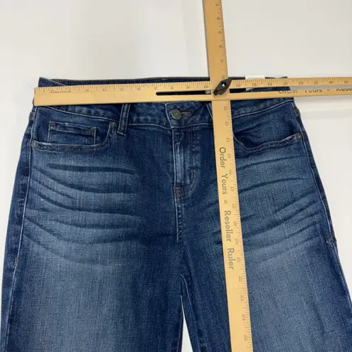 Level 99 Jeans Womens Size 31 Blue Chloe Boot Dark Wash Flare Leg Denim