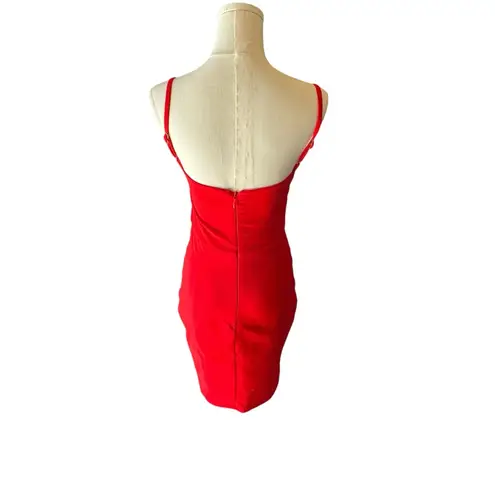 Nookie x Revolve - Billie Mini Dress in Flame Red Sz S