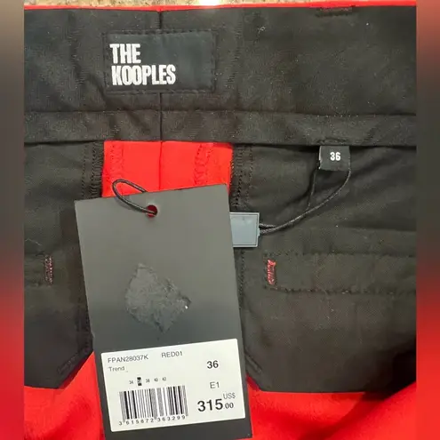 The Kooples Red Trousers NWT size 36 FR & US is a 4