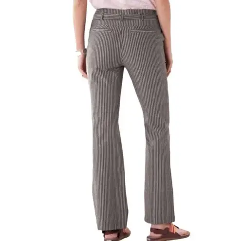 Sundance Rory High Waisted Striped Wide Leg Linen Pants Trousers with Belt 4