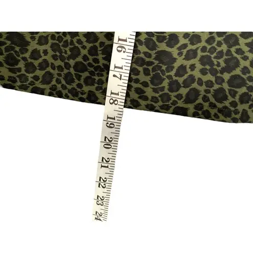 Jalate Women 2PC Animal Print Green Skirt Suit 9 Juniors Career Business Church Size undefined