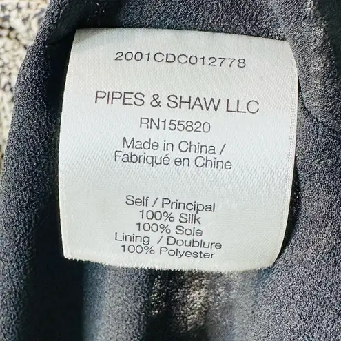 Veronica Beard Ried Python Snakeskin Brown Silk Crepe Mini Dress Size 14 NWT