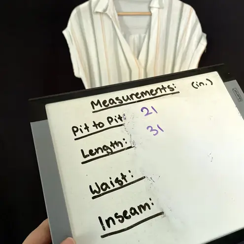 Mine green white orange striped beachy boho short sleeved sheath dress size M Size M