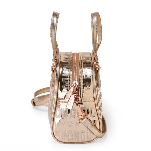 Von Dutch | Rose Metallic Gold Mini Bowling Bag