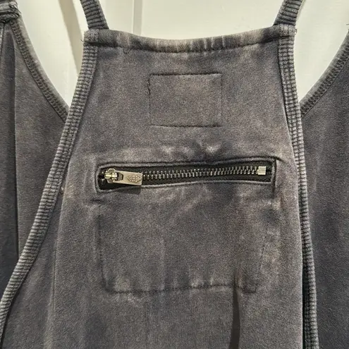 FREE PEOPLE Movement Jumpsuit Women Size Large Relaxed Oversized Gray