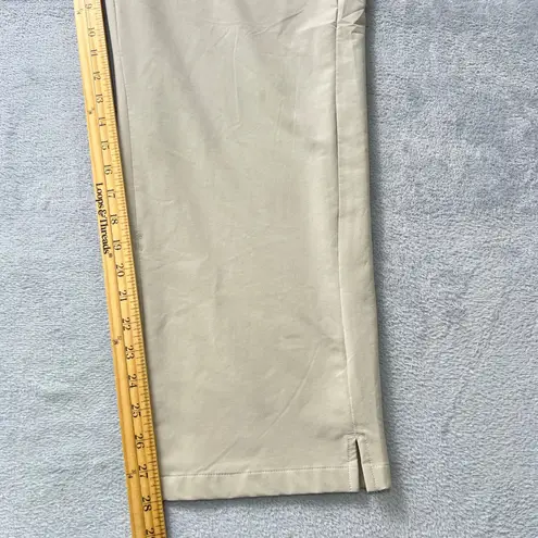 Coolibar Sun Protection UPF 50+ Women's L Tan Beige Lightweight Athleisure Pants Size L