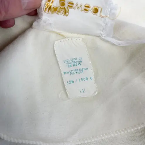 Vintage 70s Penneys Loungewear Womens Dress Size 12 Mod Swirl Psychedelic Disco Red