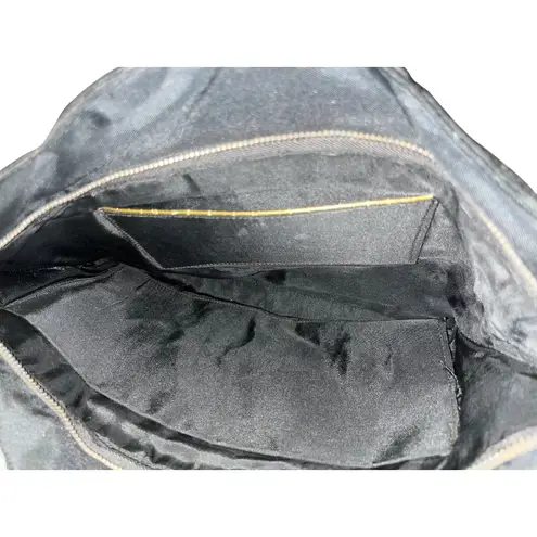 Vintage Corde Clutch Purse Black Art Deco Used Includes Coin Purse (Needs Repair