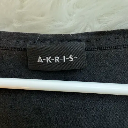 Akris scoop neck stretchy tank top