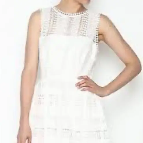 BB Dakota  Elissa Ivory Lace Fit and Flare Dress, NWT