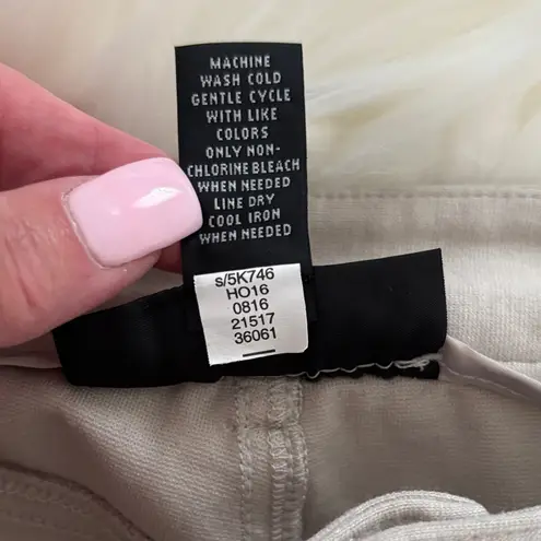 INC International Concepts Women's Beige Straight Leg Ponte Jeans Tan Size 12