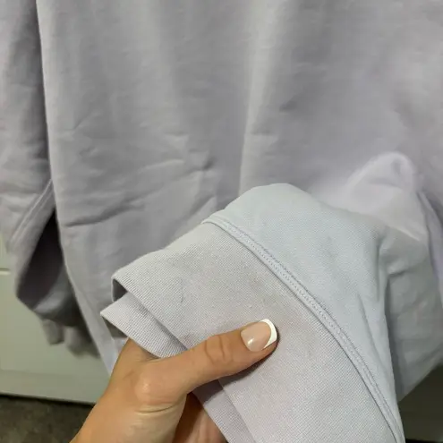 Lululemon  Perfectly Oversized Crew Light Lavender