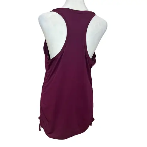 Avia  Athletic Racerback Tank Top with Side Ruching Women’s Size Large 12/14