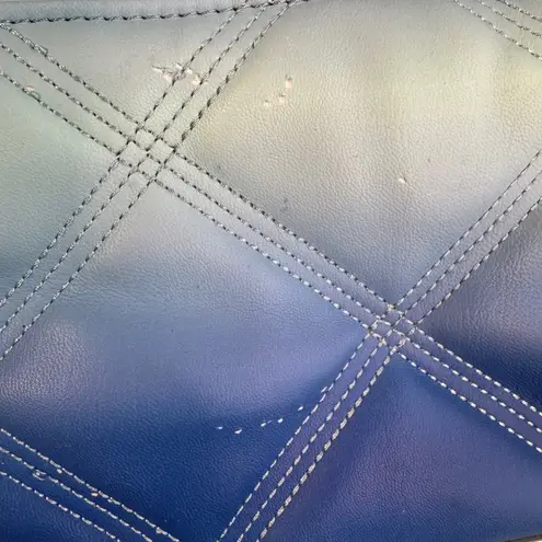 Betsey Johnson  Ciara quilted blue gradient shoulder bag