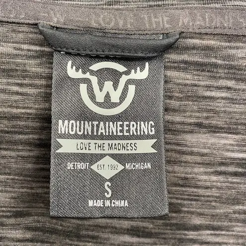 Moosejaw Mountaineering Full Zip Jacket Stretchy Athletic Gray Womens Size Small