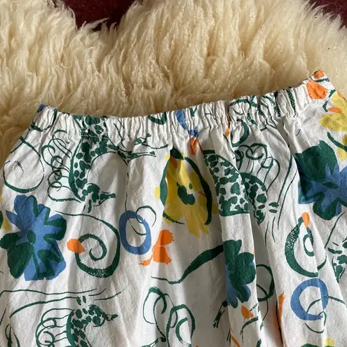 70s Vintage Handmade circle mini Skirt skater skirt Size 2