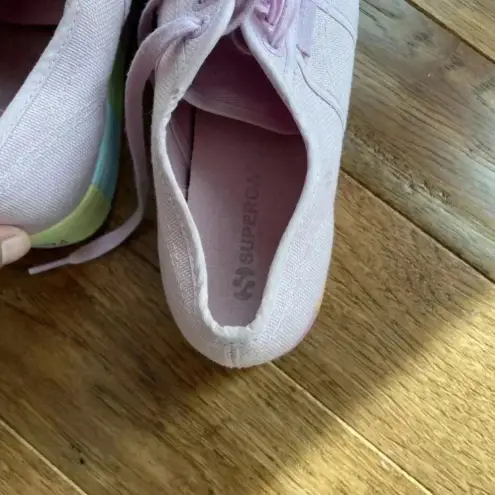 Superga   Sneaker Fantasia Platform Pink Rainbow