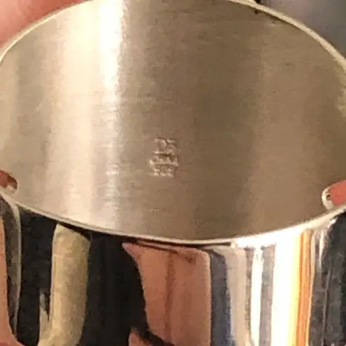 Sterling Silver JAY KING Desert Rose Tigers Eye Cabochon Ring Sz 11