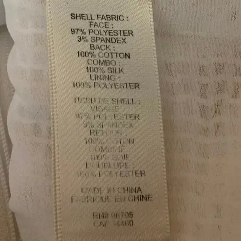 Rebecca Taylor White Floral Lace Sleeveless Halter Zipper Cami Crop Tank Top 4