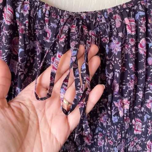 Christy Dawn Adelia Dress Rare Blooming Pomegranate Floral Cotton Maxi M NWT