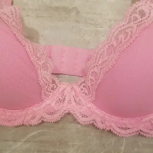 Natori ๐๐ Feathers Underwire Contour Bra ~ Posy Pink 30D NWT