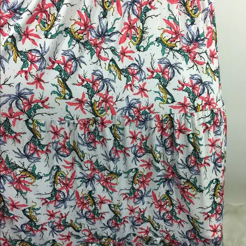 MISA Los Angeles Tbags Los Angeles Floral Tiered Maxi Dress