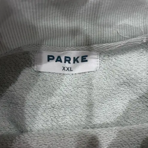 Parke Bridal Collection Something Blue Varsity Mockneck Sweatshirt XXL